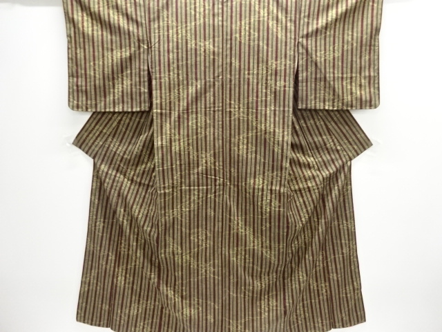 Japanese Kimono / Tsumugi Omeshi Silk